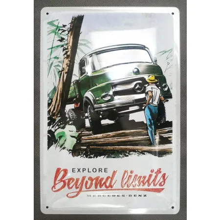 Plakat 20x30 Mercedes Daimler Truc 22366