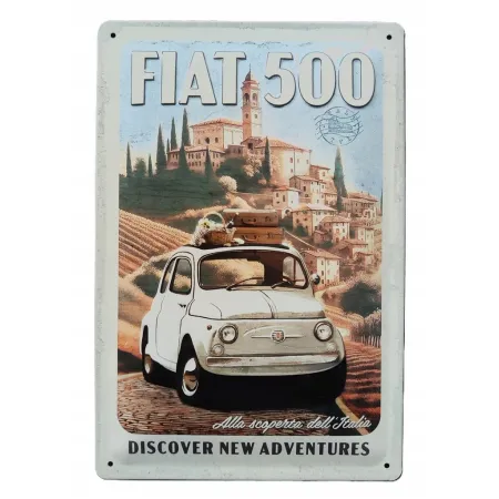 Plakat 20x30 Fiat 500 Discover New 22433