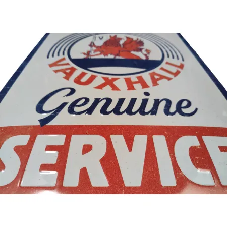 Plakat metalowy 30x40 cm Vauxhall Genuine Service 23350