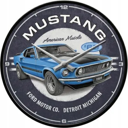 Zegar ścienny Ford Mustang - 1969 51211