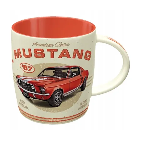 Kubek Ford Mustang GT 1967 Red 43076