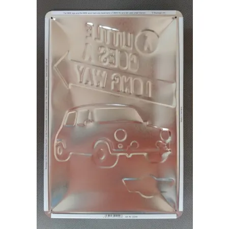 Tablica plakat MINI COOPER blaszany metal prezent
