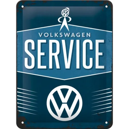 Tablica szyld VOLKSWAGEN SERVICE VW blacha metal