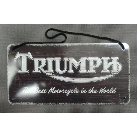 Zawieszka Triumph Logo Black Wood 28052