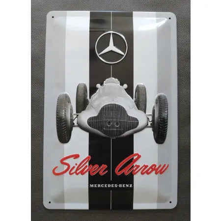 Plakat 20x30 Mercedes-Benz Silver 22275