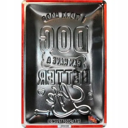 Plakat 20x30 PfotenSchild Better D 22292