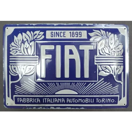 Plakat 20x30 Fiat Since 1899 Logo 22321
