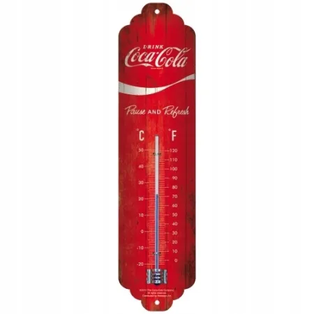 Termometr Coca-Cola - Logo Red Wav 80310