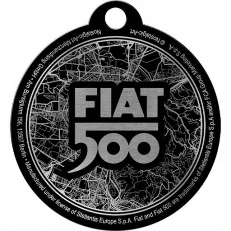 Brelok do kluczy Fiat 500 Turin 48050