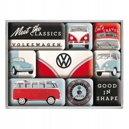Magnesy (9szt) VW Meet Classics 83107