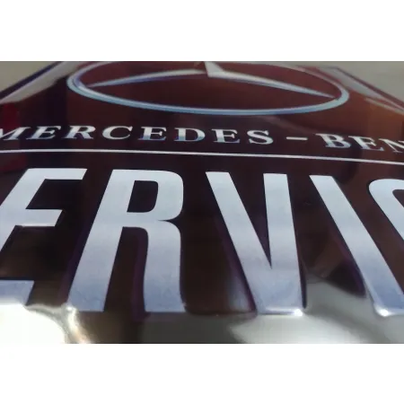 Plakat 30x40 Mercedes Benz Blue 23318