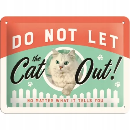 Plakat 15 x 20cm Do Not Let The Ca 26189