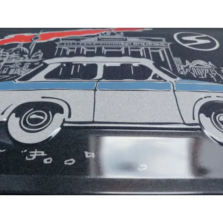 Plakat 20x30 Trabant Berlin Black 22330
