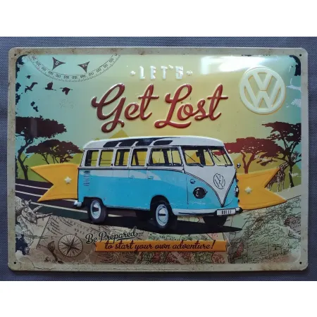 Plakat 30x40cm VW Bulli - Lets G 23155