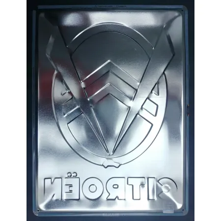 Plakat 30x40 Citroen 2CV Logo Blue 23308