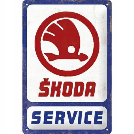 Plakat 20x30 Skoda Service 22397