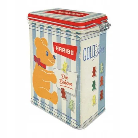 Puszka z klipsem HARIBO Die Echten 31135