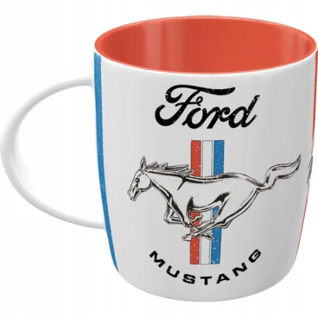 Kubek Mustang Horse & Stripes Logo 43065