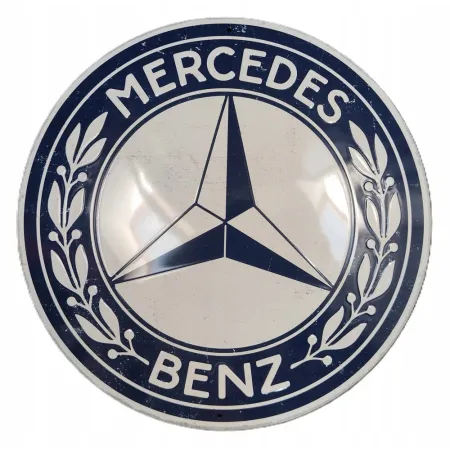 Plakat okrągły 35cm Mercedes Benz 25105