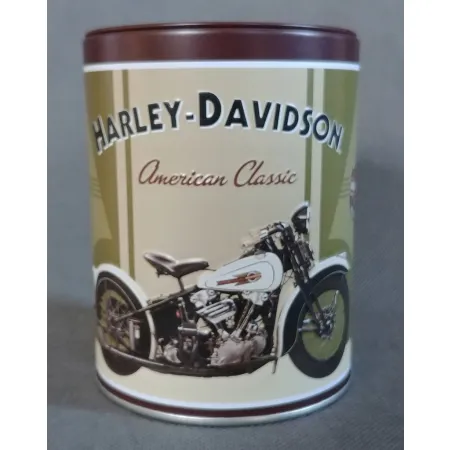 Skarbonka HARLEY-DAVIDSON metalowa puszka prezent
