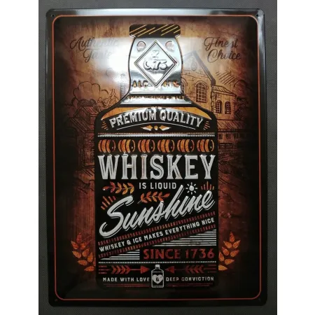 Plakat 30x40cm Whiskey Sunshine 23281
