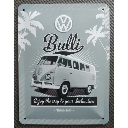 Plakat 15 x 20cm VW Retro Bulli 26142