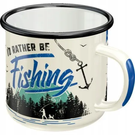 Emaliowany Kubek Rather Be Fishing 43222