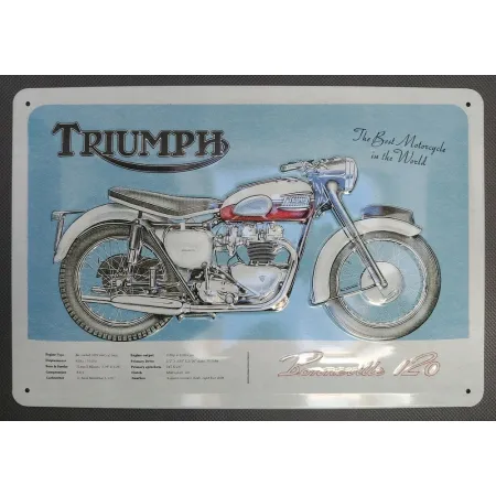 Plakat 20x30 Triumph Bonneville 22332