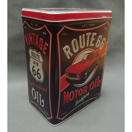 Puszka pojemnik ROUTE US 66 USA blacha prezent 3L