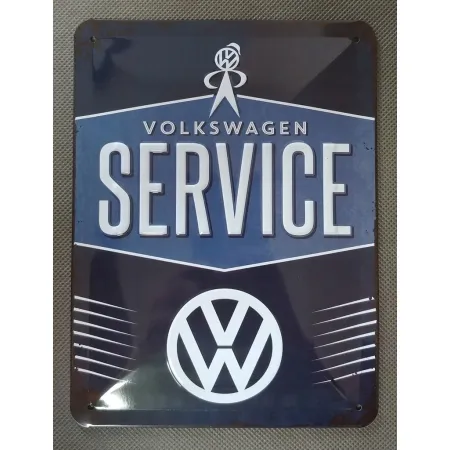 Tablica szyld VOLKSWAGEN SERVICE VW blacha metal