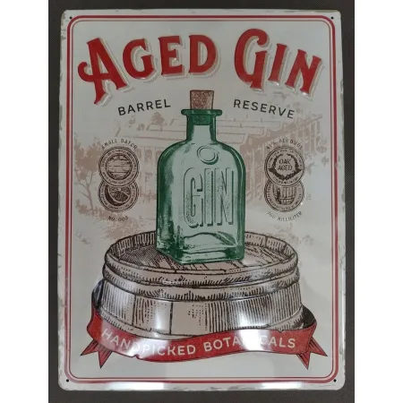 Plakat 30x40cm Aged Gin Barrel 23288