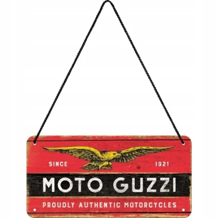 Zawieszka Moto Guzzi Logo Wood 28029