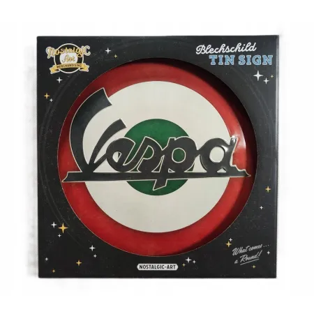 Plakat okrągły 35cm Vespa Logo 25110