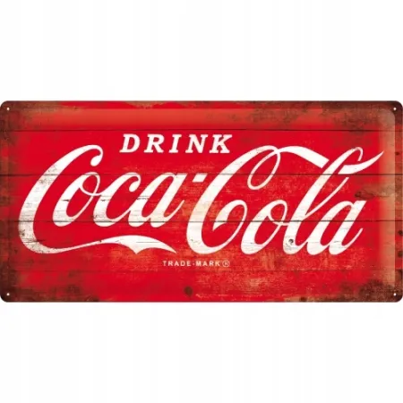 Plakat 25 x 50cm Coca-Cola - Logo 27005