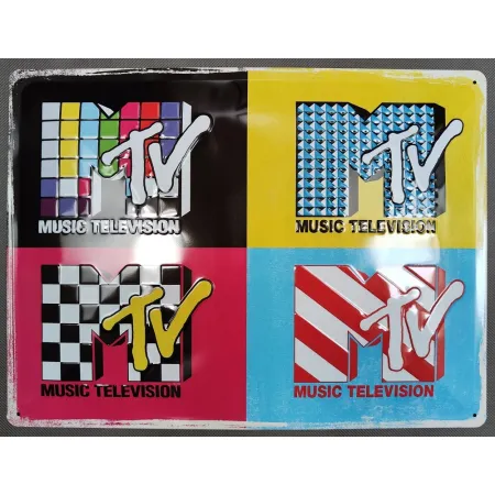 Plakat 30x40 MTV Logo Pop Art 23343