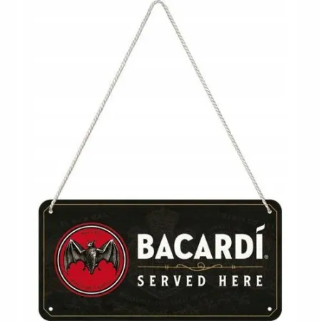 Zawieszka Bacardi Served Here 28042