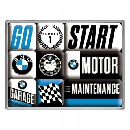 Magnesy (9szt) BMW - Motor 83097