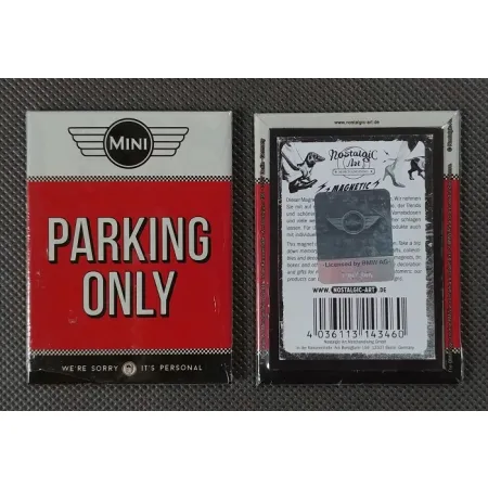 Magnes Mini - Parking Only Red 14346