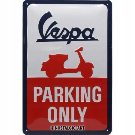Plakat 20x30 Vespa Parking Only 22282