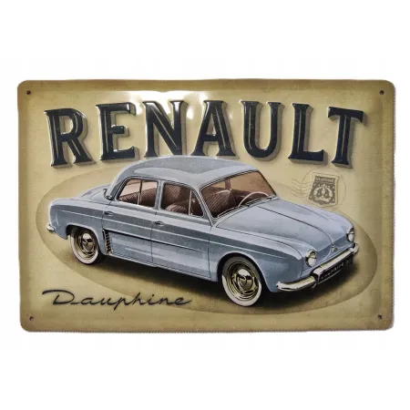 Plakat 20x30 Renault Dauphine 22432