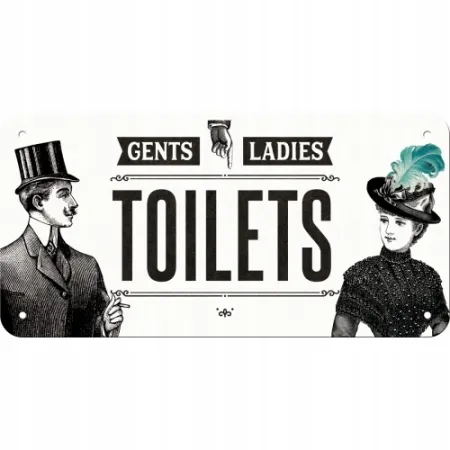 Zawieszka Metalowa Toilet 28014