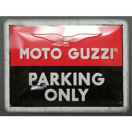 Plakat 15x20 Moto Guzzi Parking On 26256