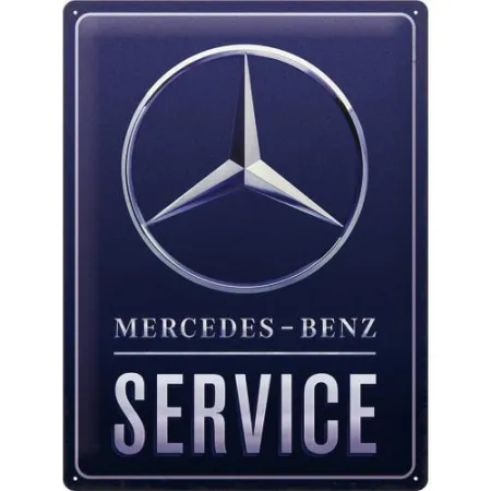 Plakat 30x40 Mercedes Benz Blue 23318
