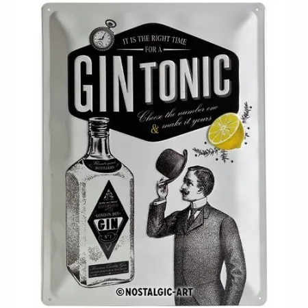 Plakat 30x40cm Gin Tonic Gin Tonic 23219