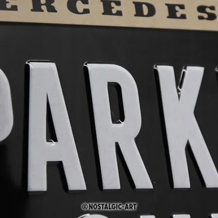 Plakat 30x40 Mercedes Parking Only 23262