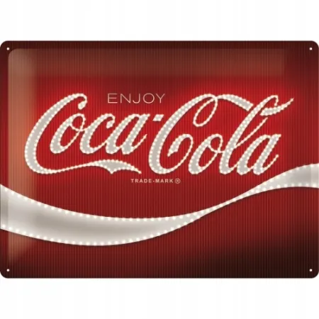 Plakat 30x40cm Coca-Cola Logo Red 23282