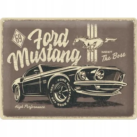 Plakat 30x40 Ford Mustang The Boss 23311