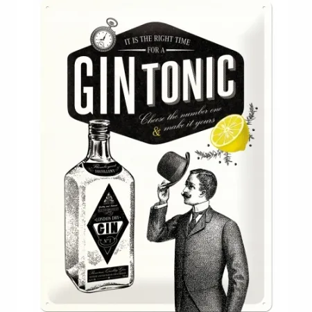 Plakat 30x40cm Gin Tonic Gin Tonic 23219