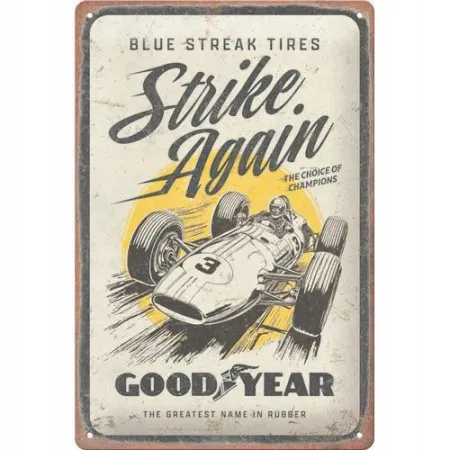 Plakat 20x30 Goodyear Blue Strikes 22427