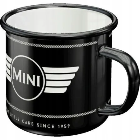 Emaliowany Kubek Mini Logo Black 43217